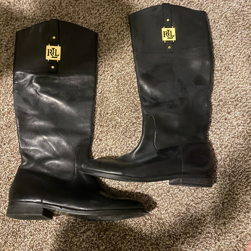 Ralph Lauren riding boots